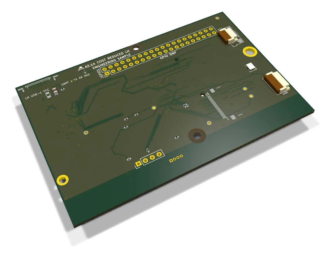 A3.14 perspective render