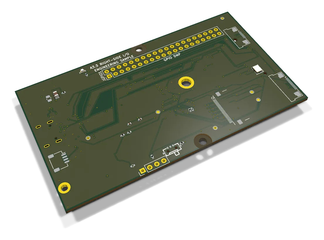 A3.3 perspective render