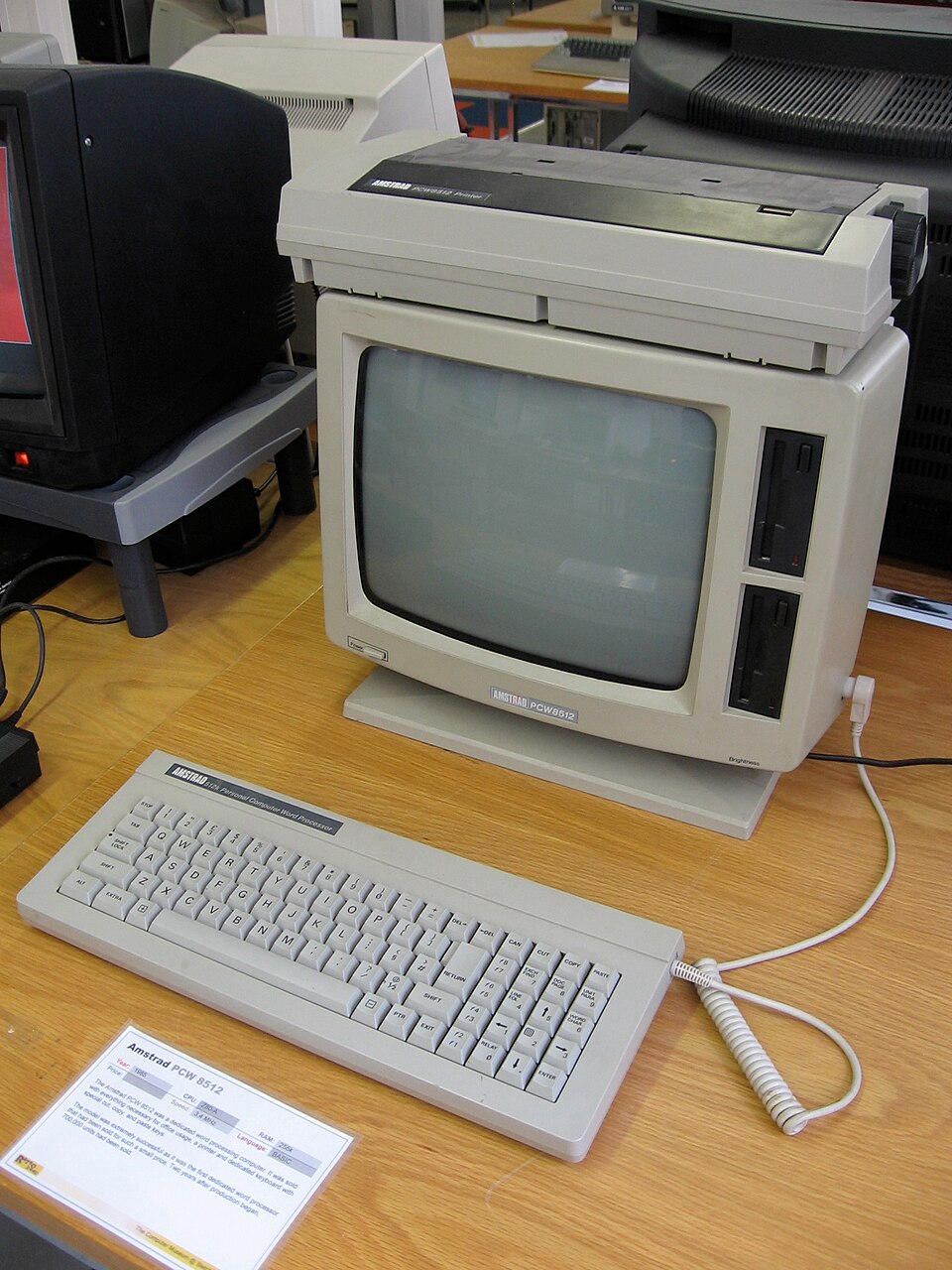 Photograph of Amstrad PCW