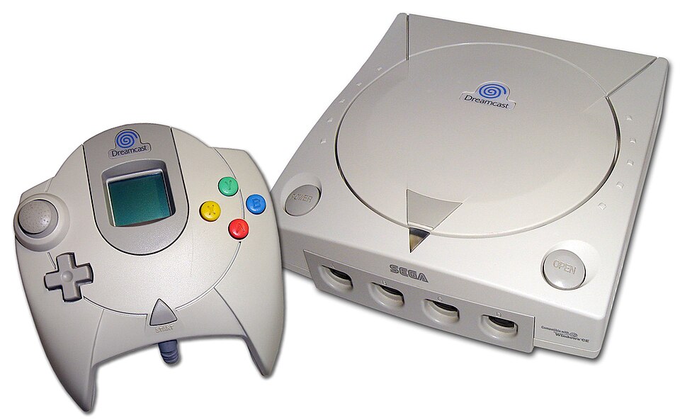 Photograph of Sega Dreamcast