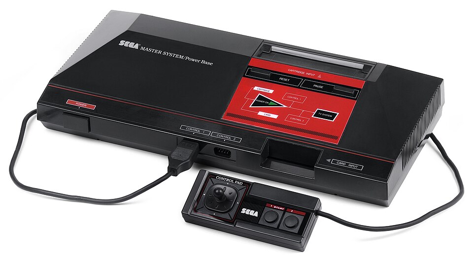 Photograph of Sega Master System