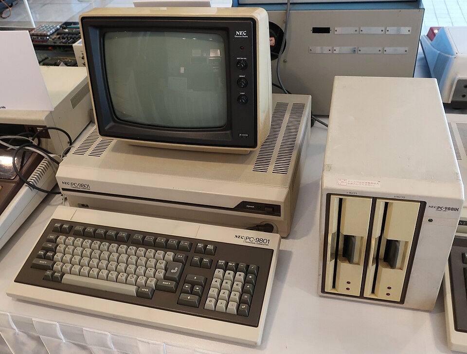 Photograph of NEC PC-98