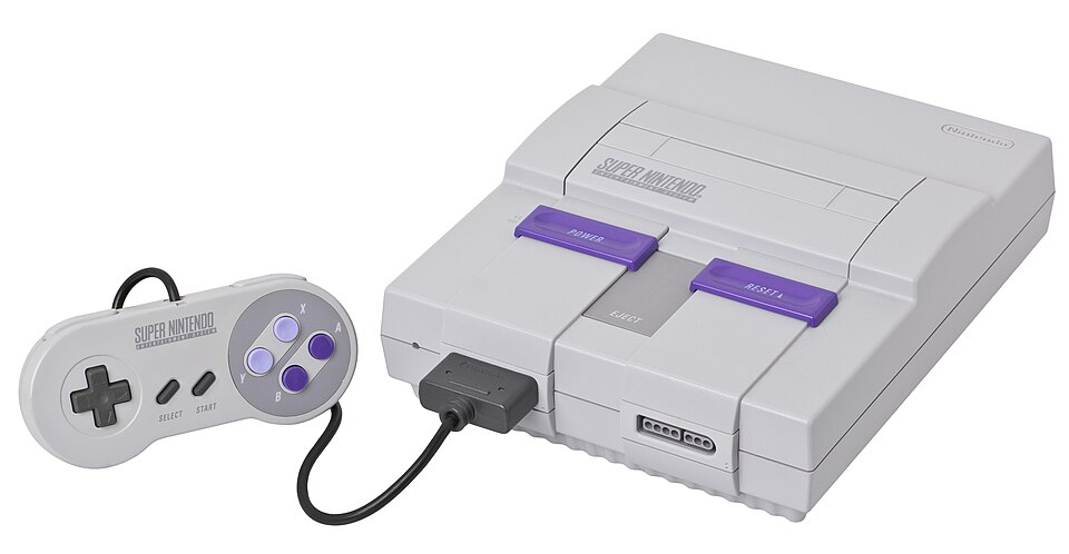 Photograph of Super Nintendo Entertainment System
