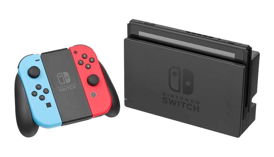 Photograph of Nintendo Switch