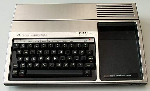 Photograph of TI-99/4A