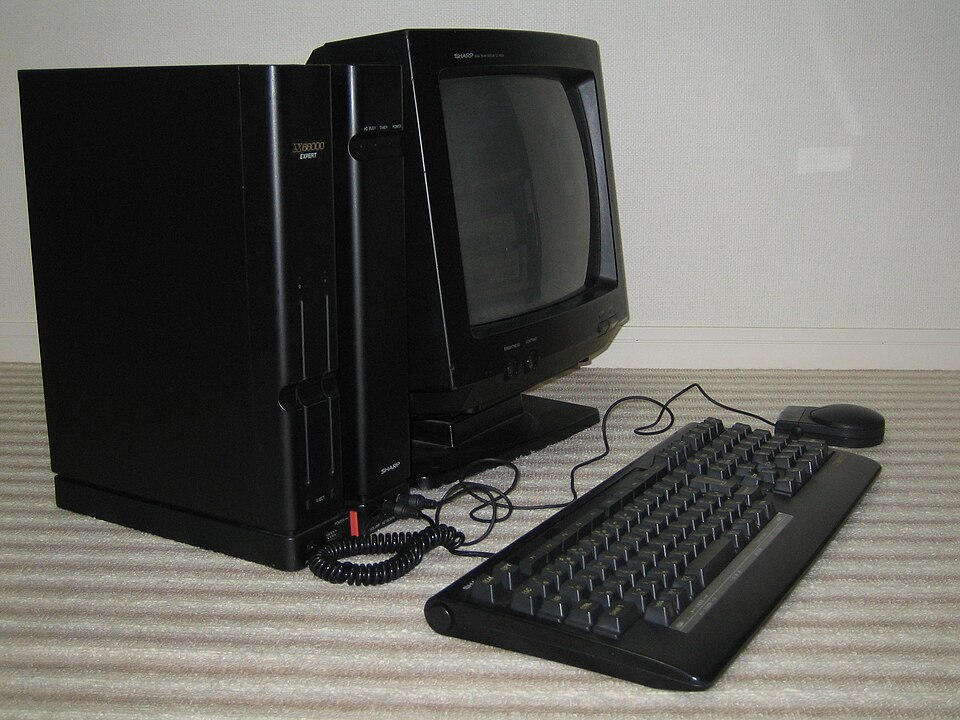Photograph of Sharp X68000